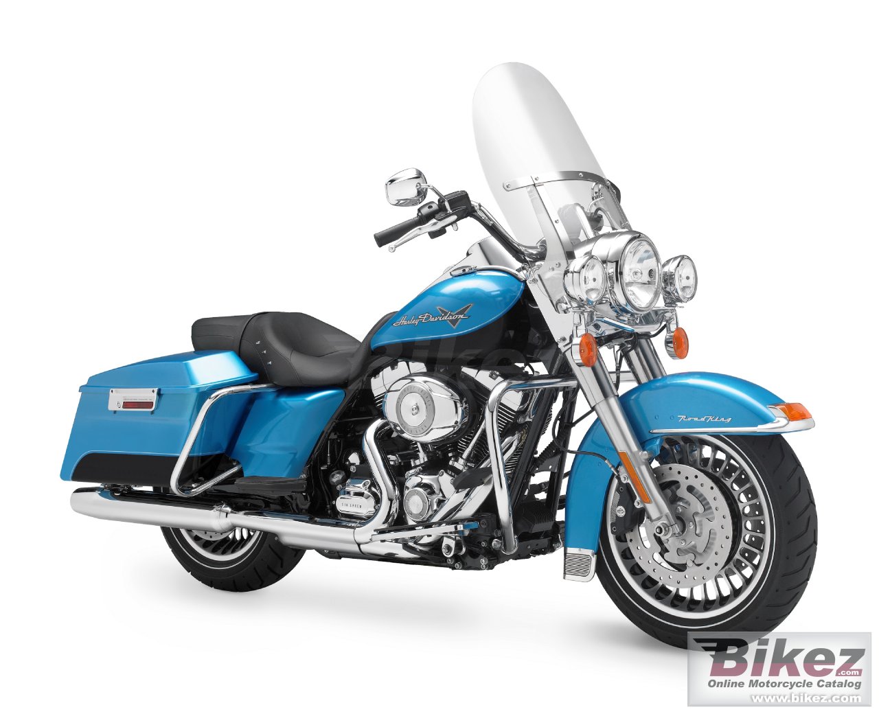 Big Harley-Davidson flhr road king picture and wallpaper from Bikez.com